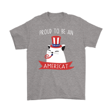 Load image into Gallery viewer, Sport Grey PROUD TO BE AN AMERICAT Men
