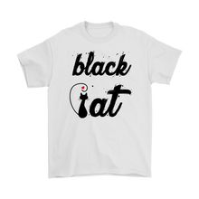 Load image into Gallery viewer, BLACK CAT DESIGN WHITE FOR MEN