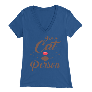 I'm A Cat Person Blue for Women