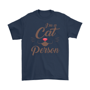 I'M A CAT PERSON NAVY FOR MEN