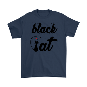 BLACK CAT DESIGN DARK BLUE FOR MEN