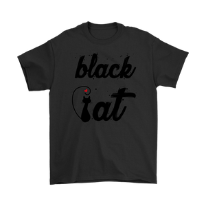 BLACK CAT DESIGN BLACK FOR MEN