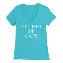 Load image into Gallery viewer, Turquoise Mother Of Cats Women