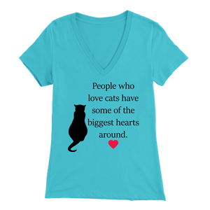 Turquoise People Who Love Cats Women