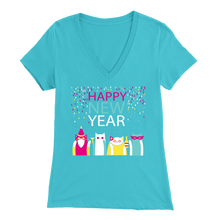Load image into Gallery viewer, HAPPY NEW YEAR LIGHT BLUE FOR WOMEN