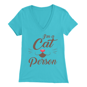 I'm A Cat Person Light Blue for Women