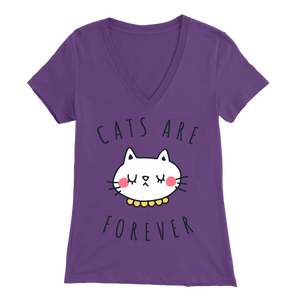 Cats Are Forever Purple for Women