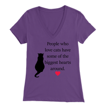 Load image into Gallery viewer, Purple People Who Love Cats Women