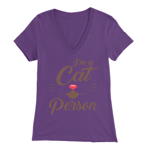 I'm A Cat Person Purple for Women