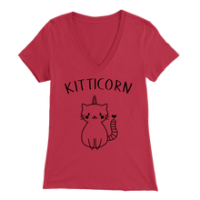 Load image into Gallery viewer, Red KITTICORN Women