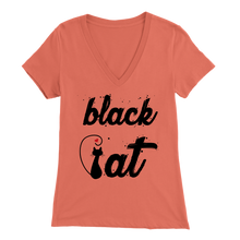 Load image into Gallery viewer, BLACK CAT DESIGN PINK FOR WOMEN