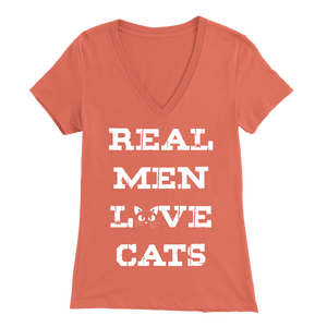 Coral Real Men Love Cats Women