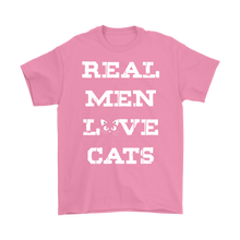 Load image into Gallery viewer, Azalea REAL MEN LOVE CATS Men