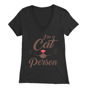 I'm A Cat Person Black for Women