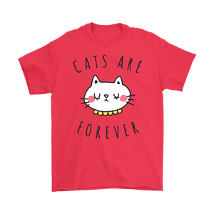 CATS ARE FOREVER RED FOR MEN
