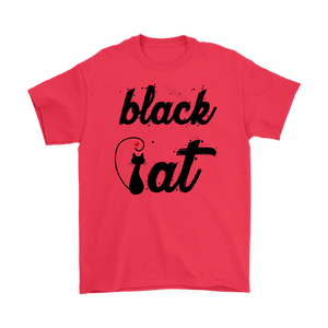 BLACK CAT DESIGN RED FOR MEN