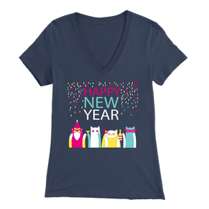 HAPPY NEW YEAR NAVY FOR WOMEN