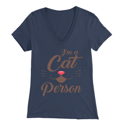 I'm A Cat Person Navy for Women