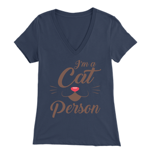 I'm A Cat Person Navy for Women