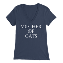 Load image into Gallery viewer, Navy Mother Of Cats Women
