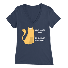 Load image into Gallery viewer, Cat Design 4 Dark Blue for Women