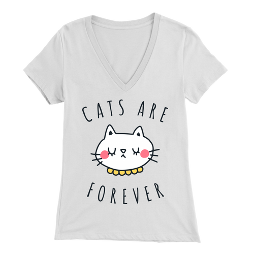 Cats Are Forever White for Women